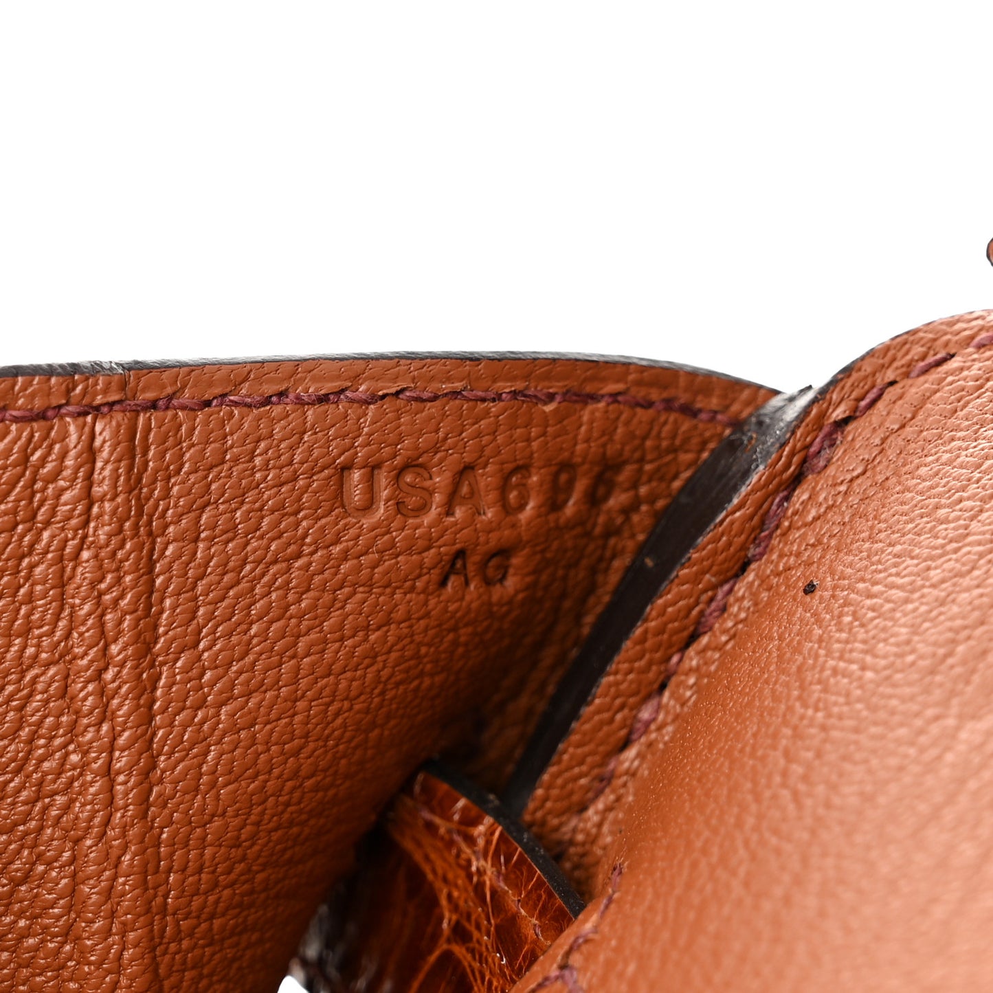Ostrich Shiny Alligator Birkin Touch 30 Cognac Miel