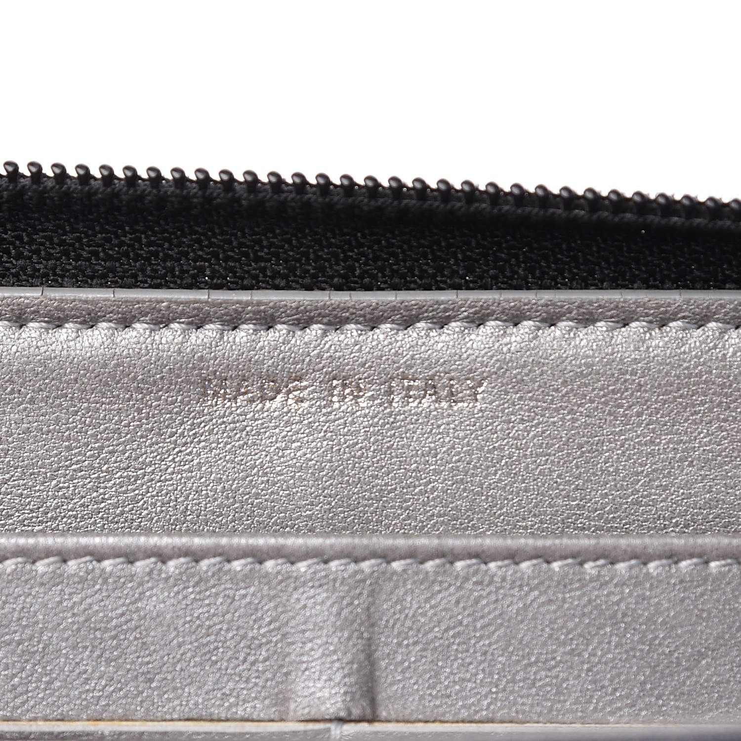 Chanel Lambskin Camellia Embossed Large Zip Around Gusset Wallet Black 7 of 11