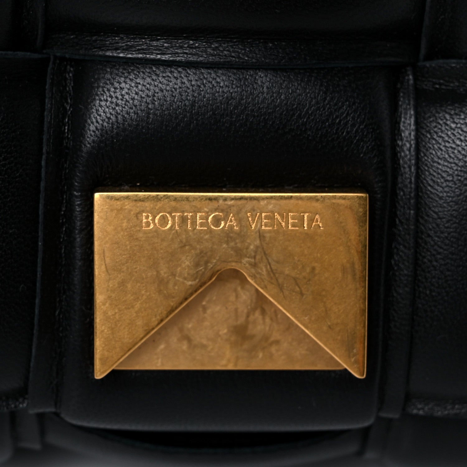 Bottega Veneta Nappa Maxi Intreccio Padded Cassette Crossbody Bag Black 11 of 14