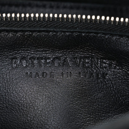 Bottega Veneta Lambskin Maxi Intrecciato Cassette Crossbody Bag Black 6 of 12