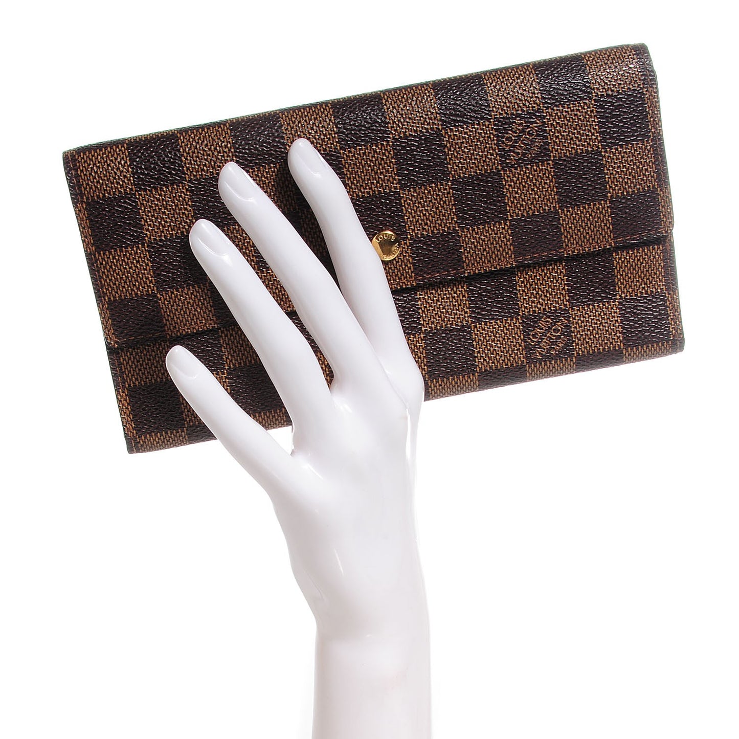 Damier Ebene Porte Tresor International Wallet