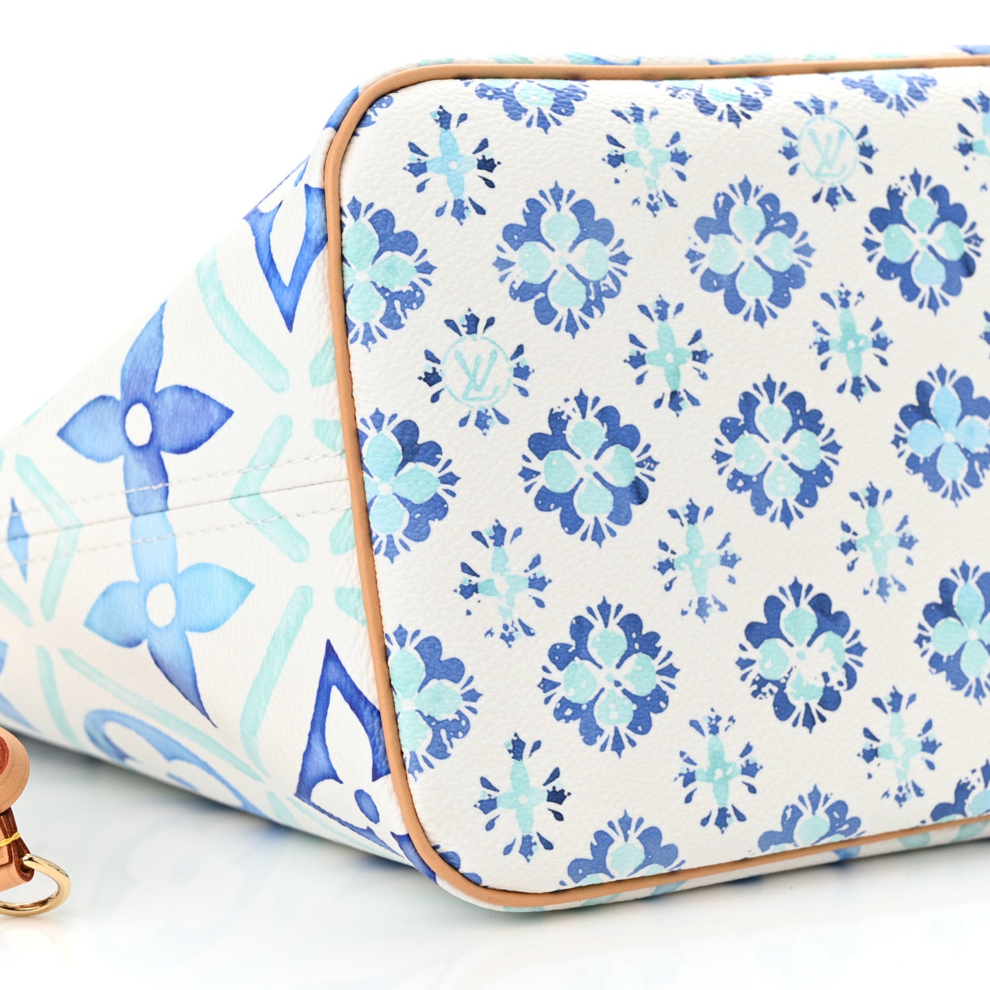 Monogram Tiles By The Pool 2.0 Neverfull MM Lagoon Blue