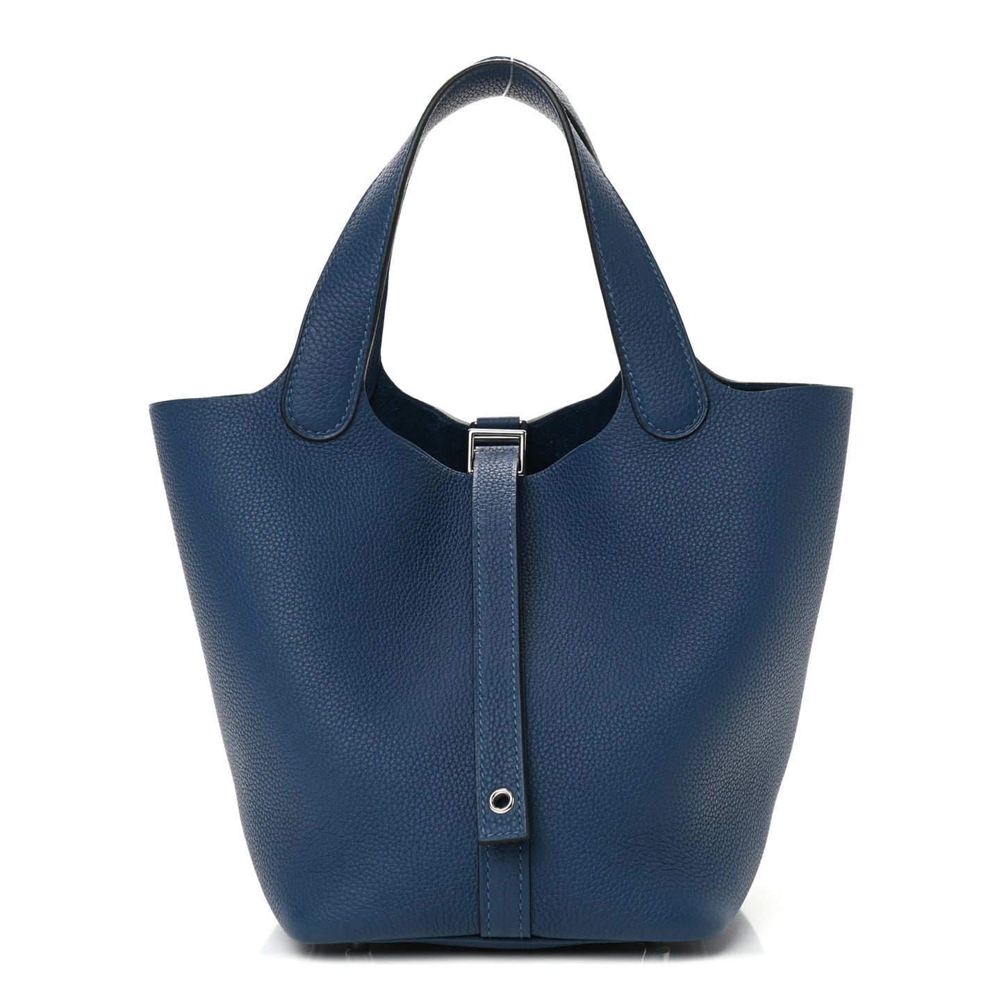 Taurillon Clemence Picotin Lock 18 PM Deep Blue