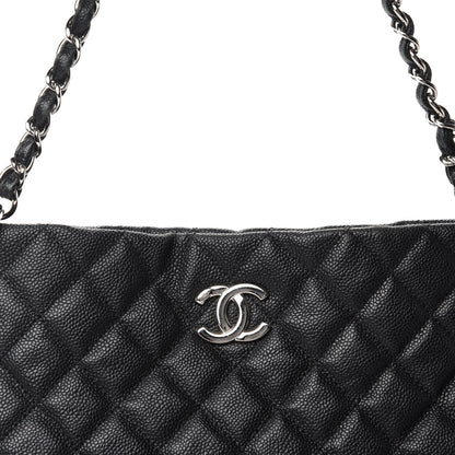Chanel Caviar Quilted Easy Zip Tote Black 10 of 11