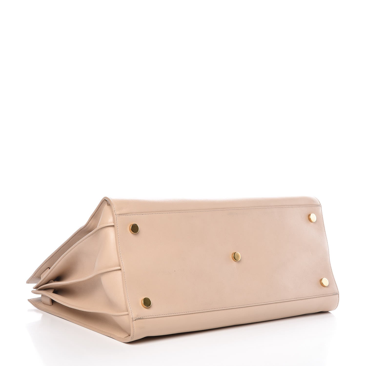 Saint Laurent Calfskin Large Sac De Jour Carryall Beige 4 of 13