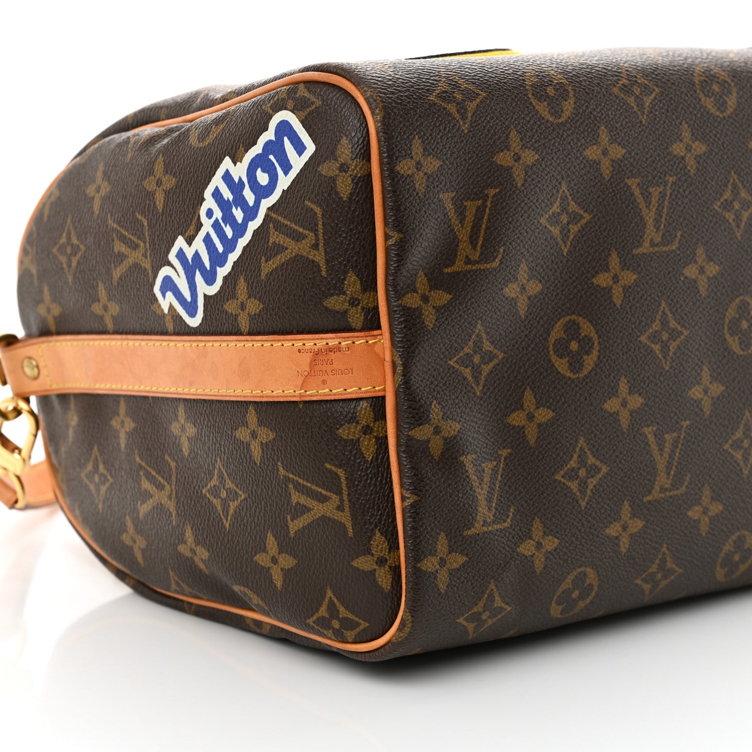 Louis Vuitton Monogram Patches Speedy Bandouliere 30 9 of 15
