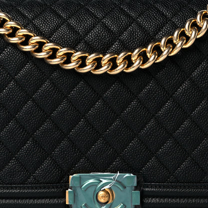 Chanel Calfskin Quilted New Medium Boy Flap Black 7 of 10