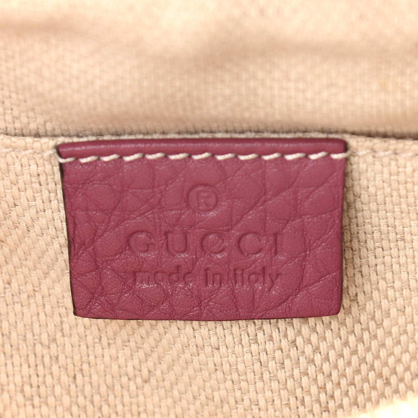 Pebbled Calfskin Small Soho Disco Bag Peonia Flower