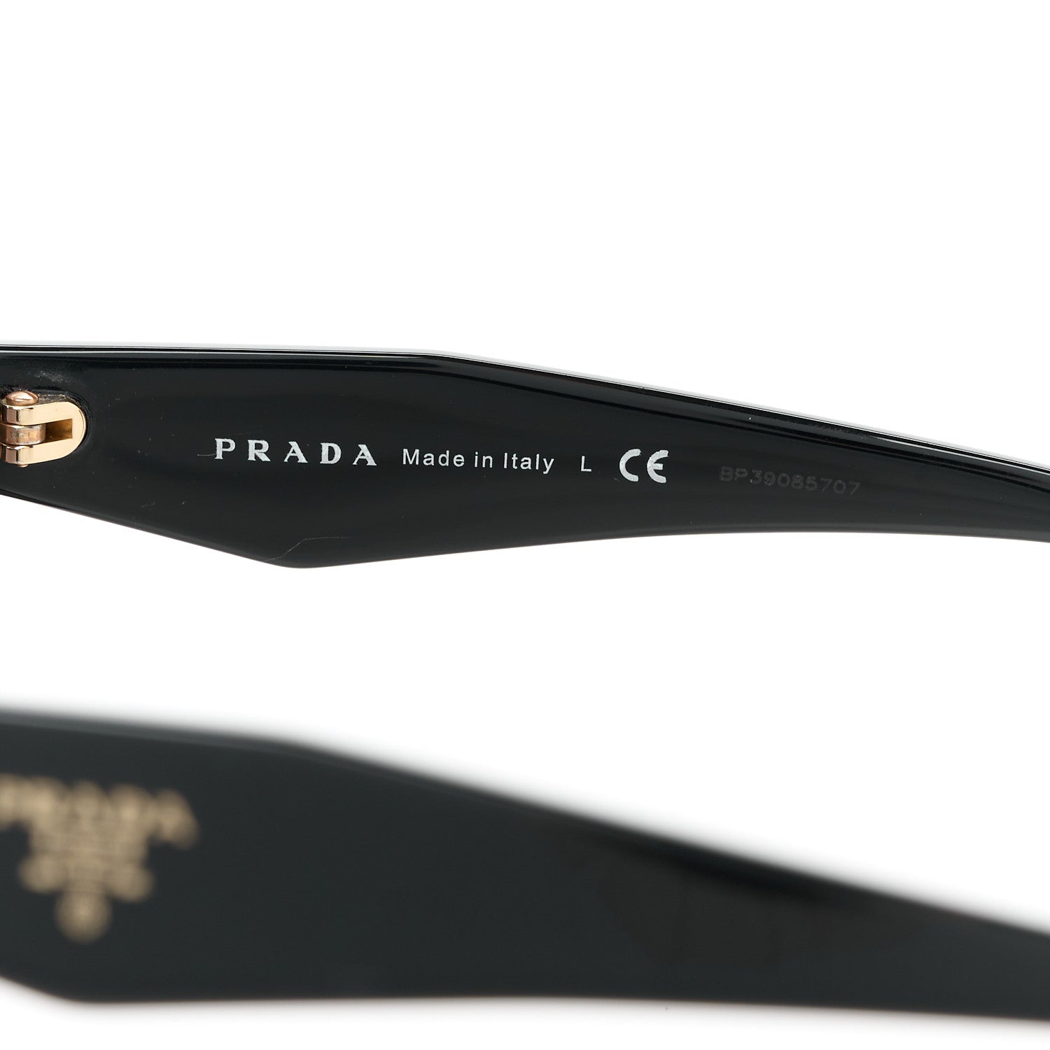Prada Sunglasses SPR 16R Black 6 of 7