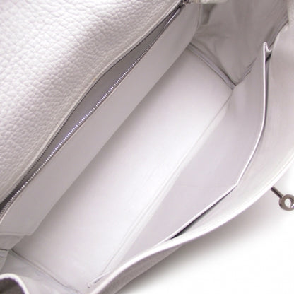 Hermes Taurillon Clemence KELLY 35 White 8 of 15