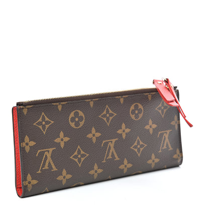 Louis Vuitton Monogram Adele Wallet Coquelicot 3 of 8