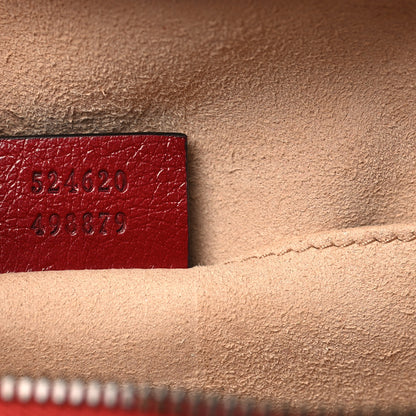 Gucci Piuma Lux Calfskin Small Re(Belle) Crossbody Bag Romantic Cerise 7 of 11