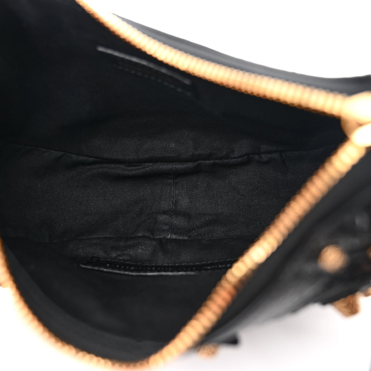Agneau Arena Le Cagole Shoulder Bag XS Black