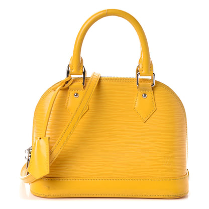 Louis Vuitton Epi Alma BB Citron 1 of 12