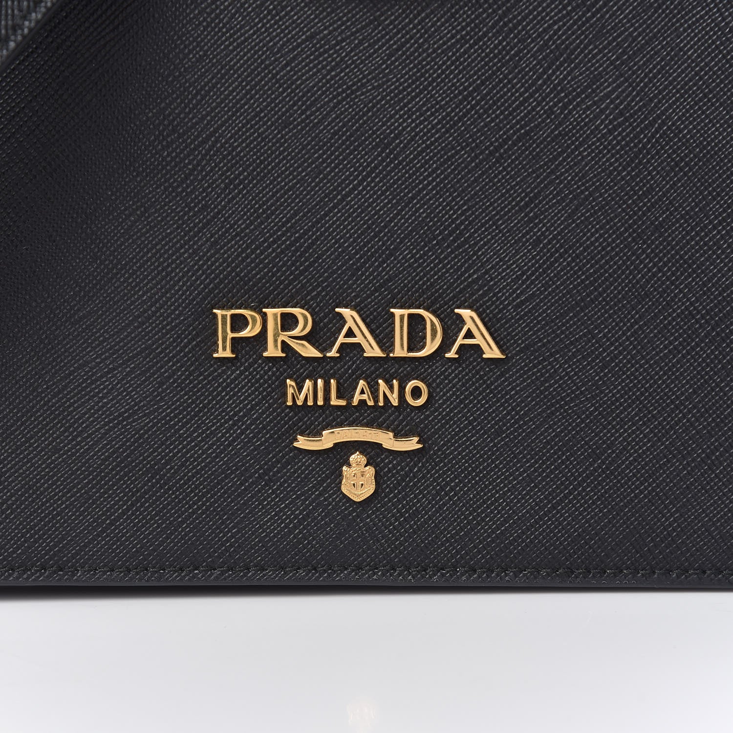 Prada Saffiano Soft Chain Shoulder Bag Black 9 of 9