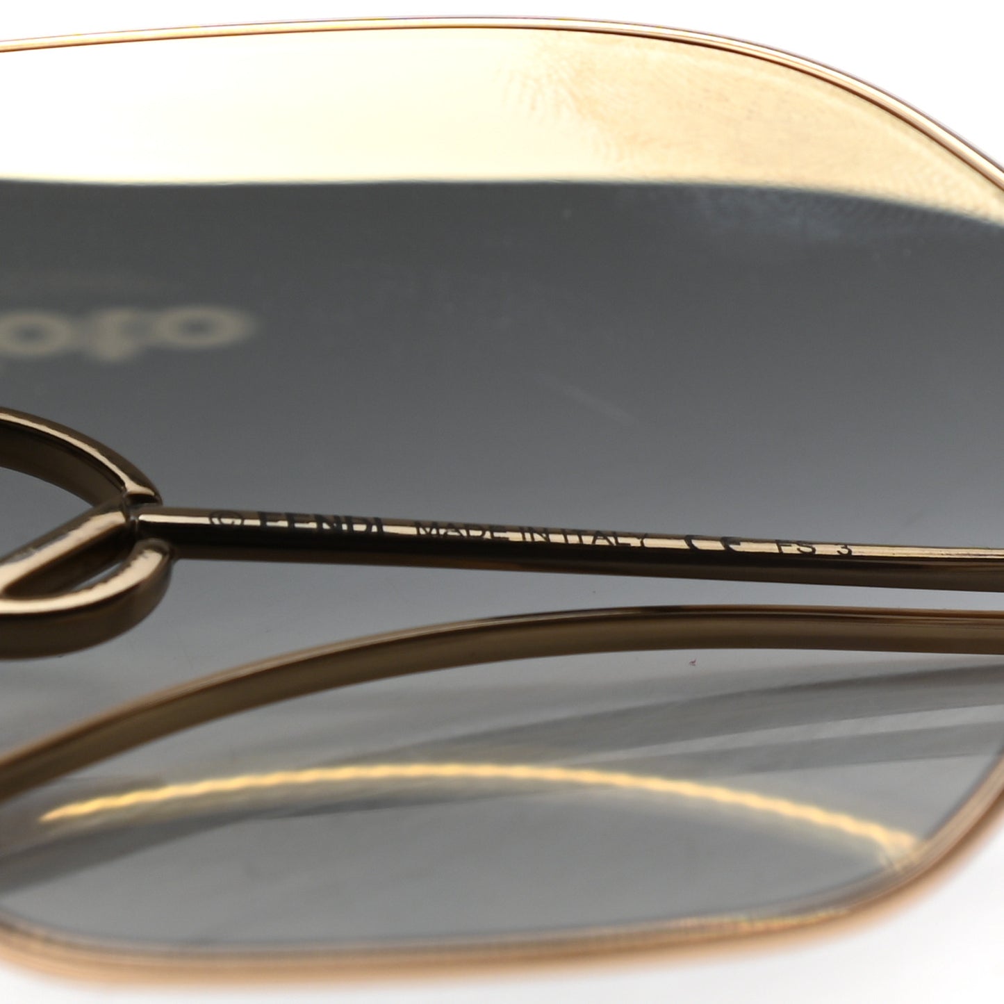 Metal F is Fendi Sunglasses FF 0323/S Gold