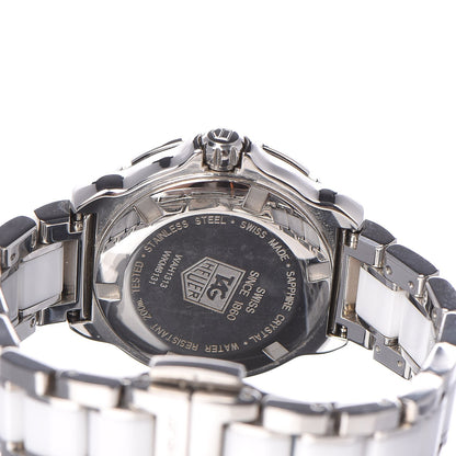 Tag Heuer Stainless Steel Ceramic Diamond 32mm Formula 1 Quartz Watch White WAH1313 6 of 10
