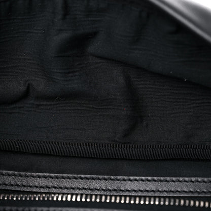 Valentino Garavani Calfskin Go Logo Belt Bag Black White 9 of 18