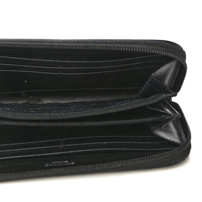 Burberry House Check Large Ziggy Zip Around Wallet Black 5 of 15