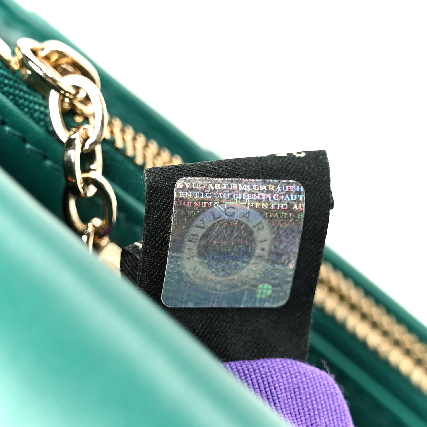 Bulgari Calfskin Serpenti Forever Shoulder Bag Emerald Green 8 of 12