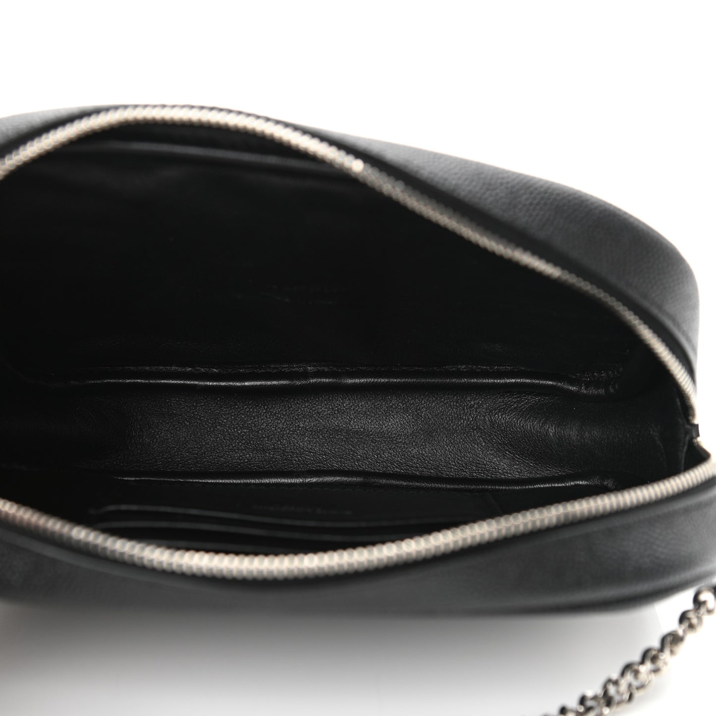 Grain De Poudre Matelasse Monogram Mini Lou Camera Bag Black