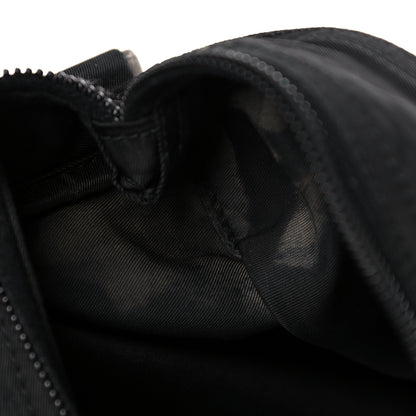 Prada Nylon Vela Flat Messenger Bag Black 8 of 11