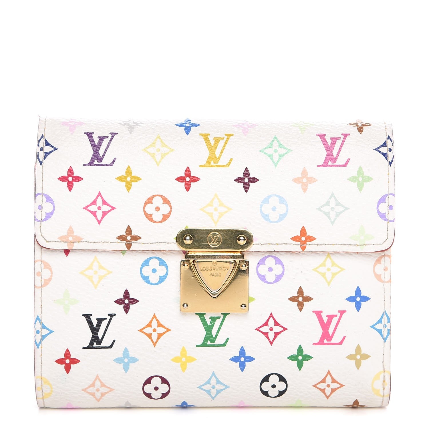 Louis Vuitton Monogram Multicolor Koala Wallet White 1 of 13