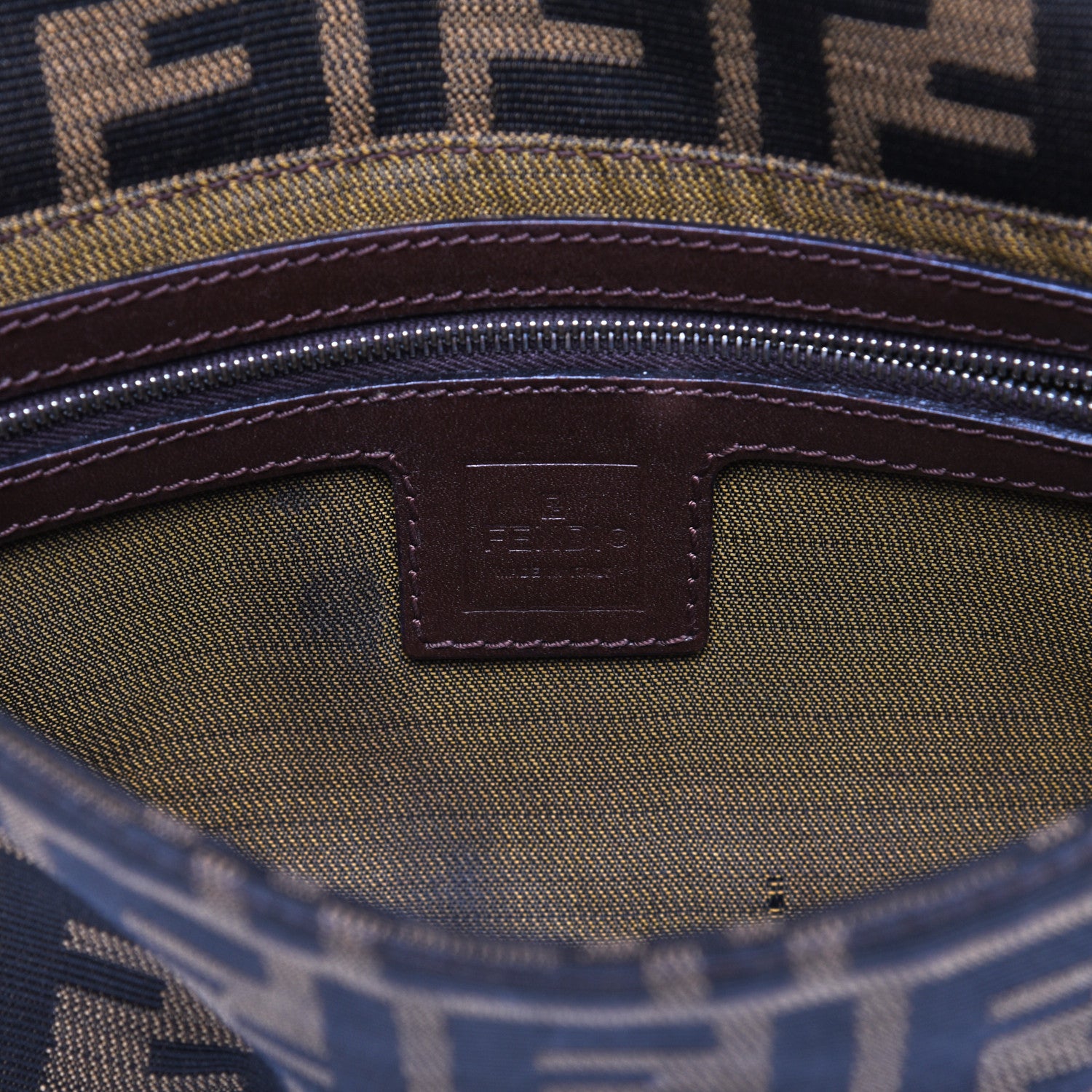 Fendi Zucca Baguette Tobacco 8 of 14