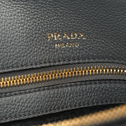 Prada Vitello Daino Satchel Marmo 6 of 11
