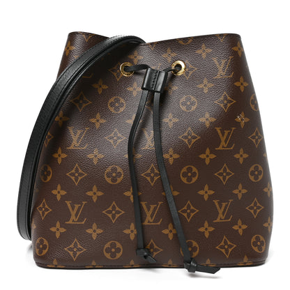 Louis Vuitton Monogram Neonoe MM Black 1 of 8