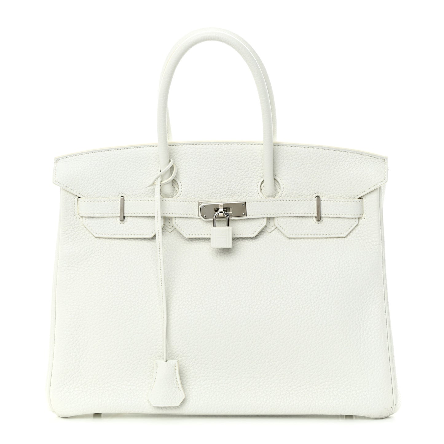 Taurillon Clemence Birkin 35 White