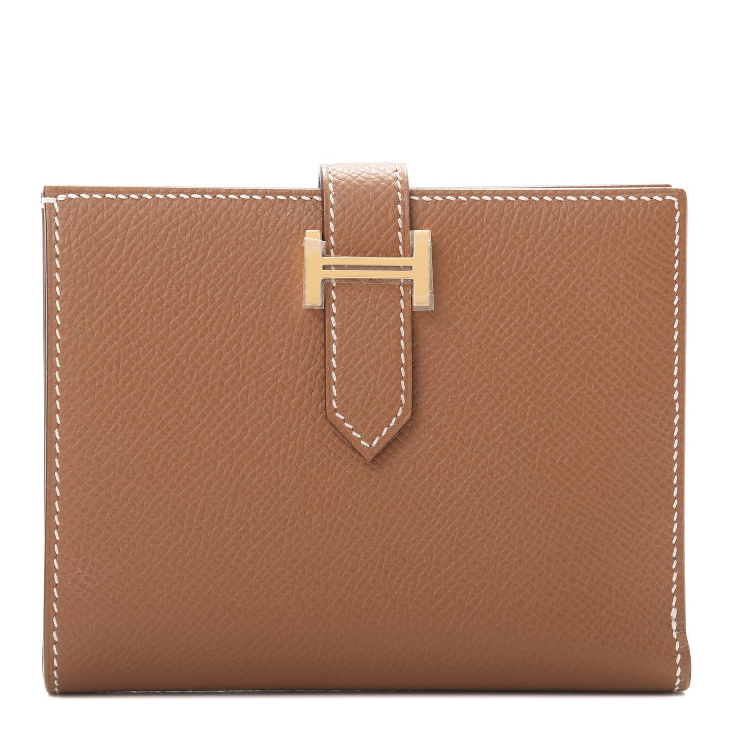 Epsom Bearn Compact Wallet Gold