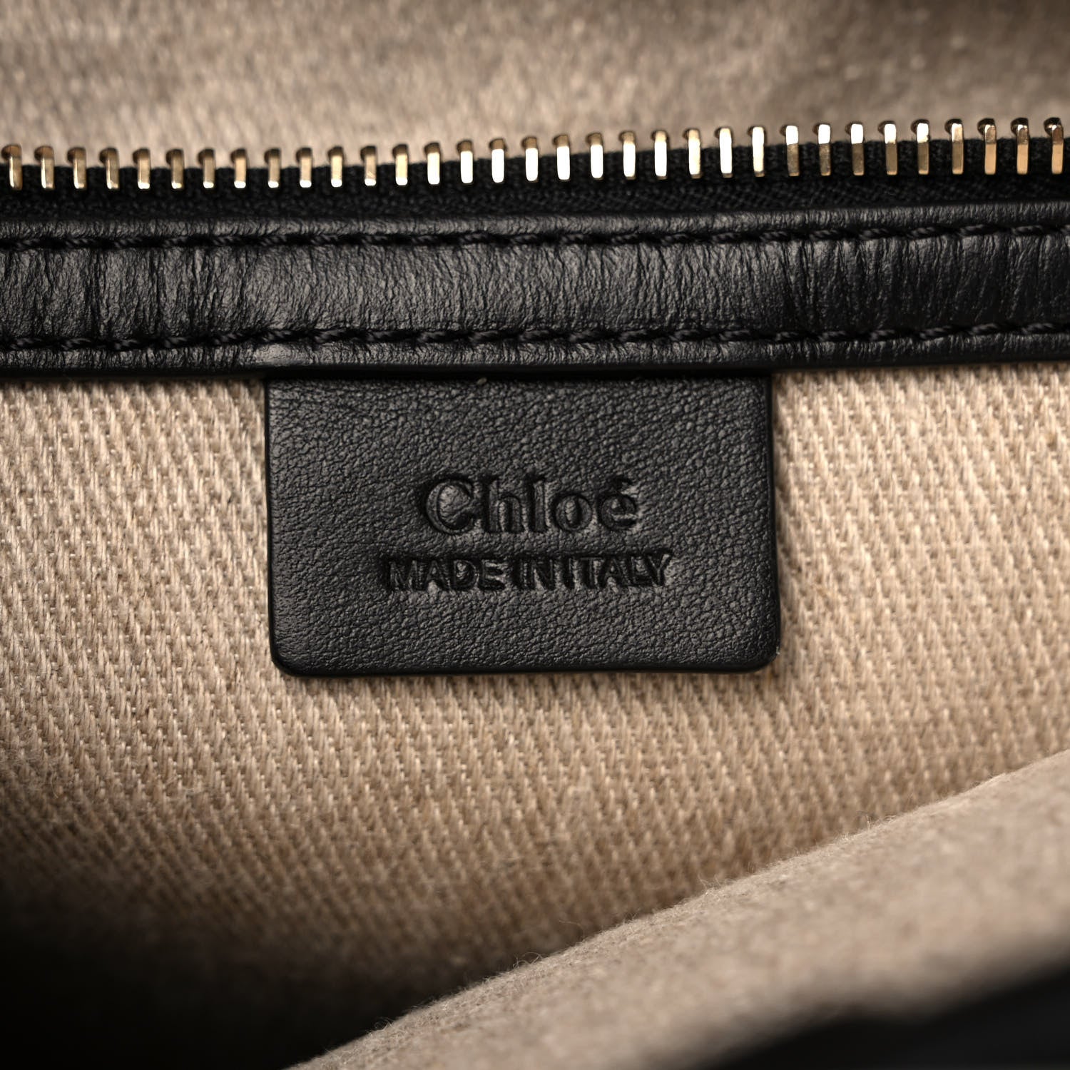 Chloe Calfskin Judy East West Tote Black 6 of 10