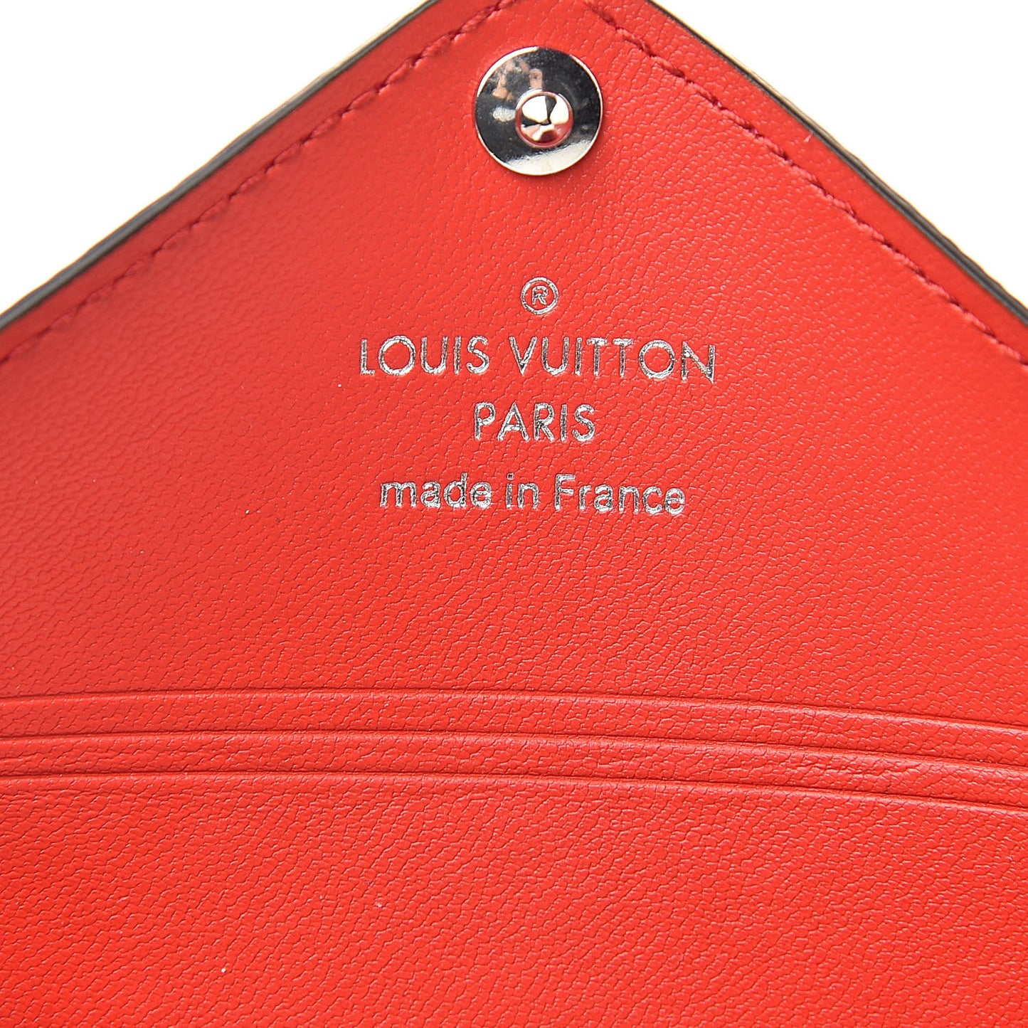 Monogram Escale Small Kirigami Pochette Insert Red