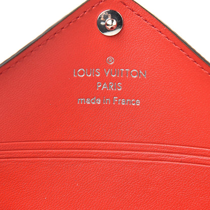Louis Vuitton Monogram Escale Small Kirigami Pochette Insert Red 6 of 7