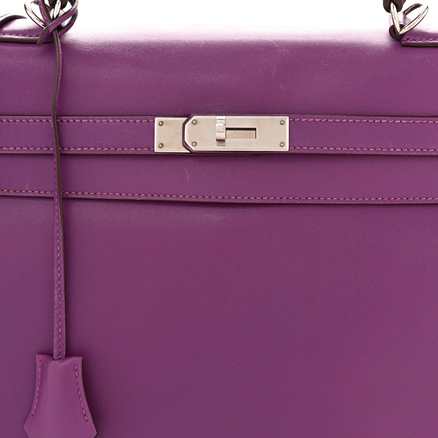 Hermes Swift Kelly Retourne 35 Cyclamen 8 of 14