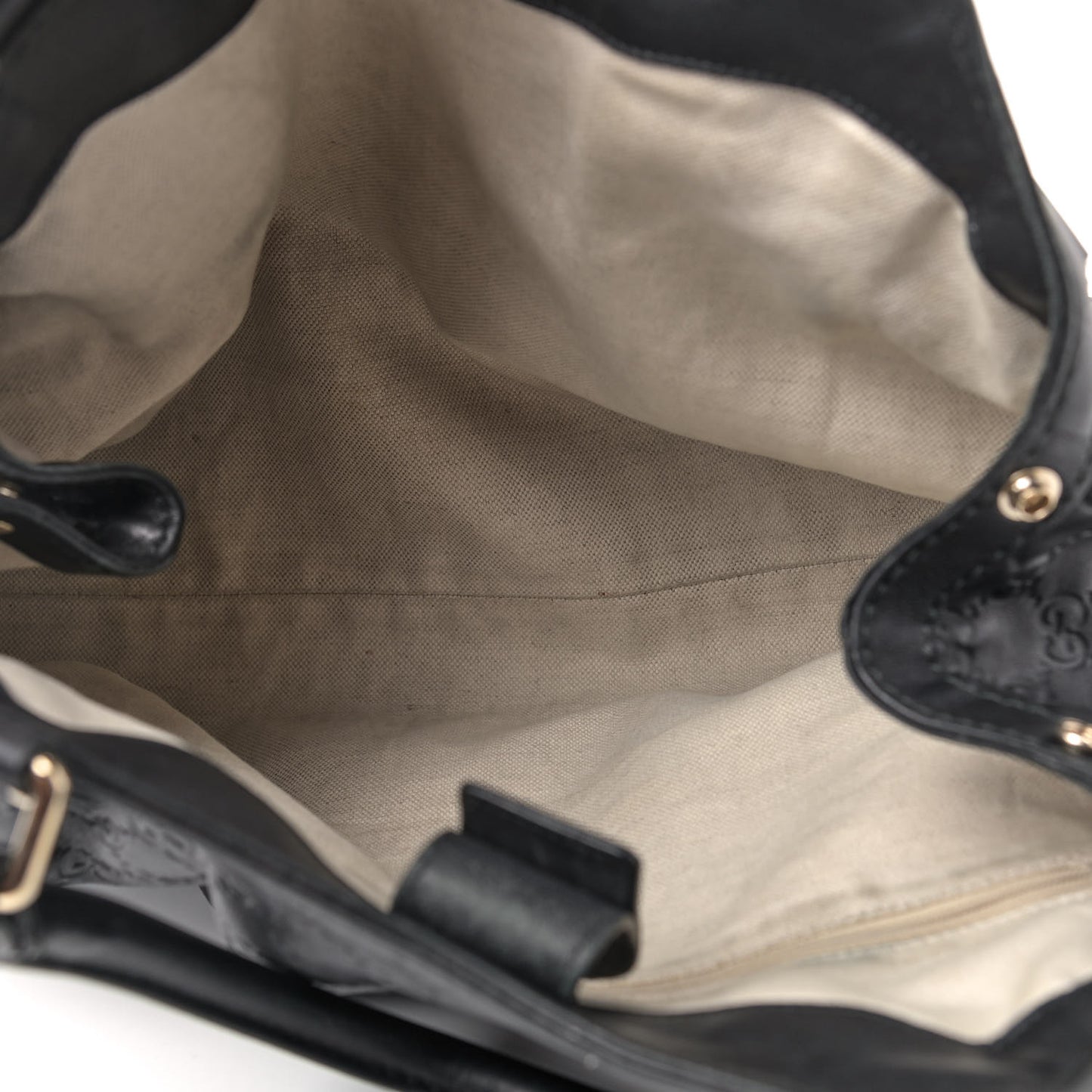 Guccissima Medium Sukey Tote Black