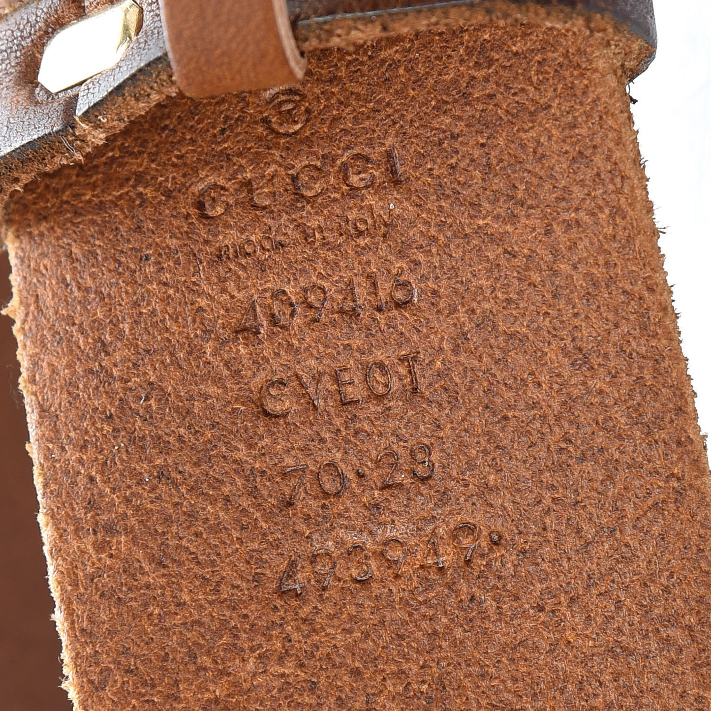 Faded Calfskin Double G 40mm Belt 70 28 Cuir