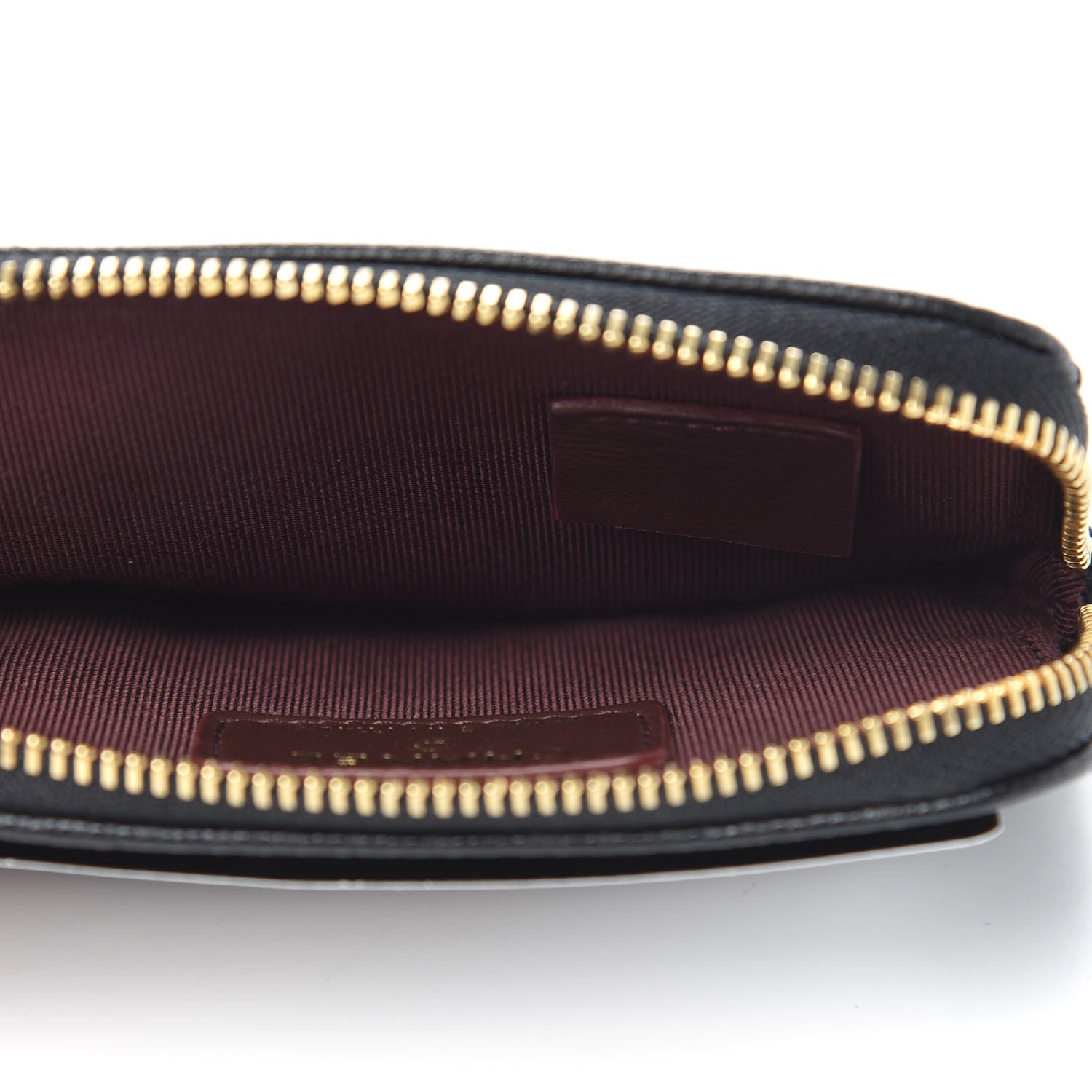 Chanel Caviar Quilted Zip Card Holder Wallet Black 5 of 8