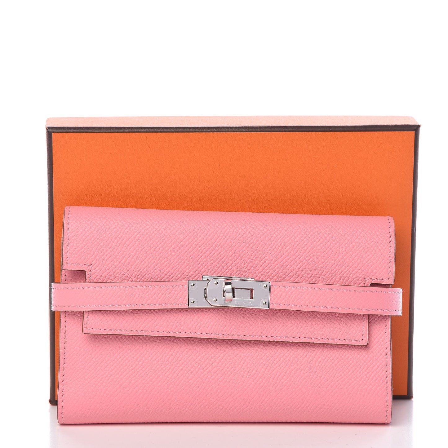 Epsom Medium Kelly Wallet Rose Confetti