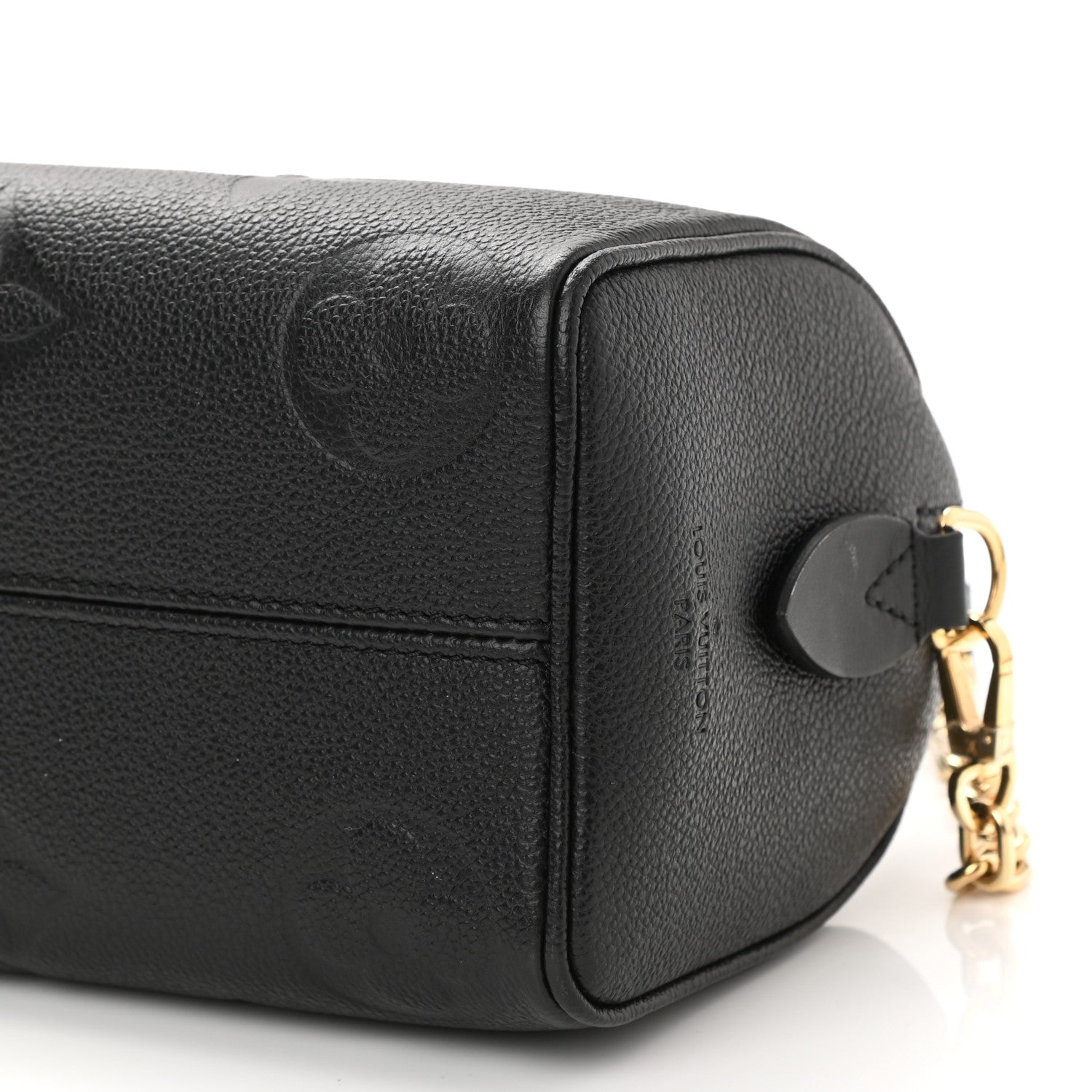 Louis Vuitton Empreinte Monogram Giant Speedy Bandouliere 20 Black 10 of 10