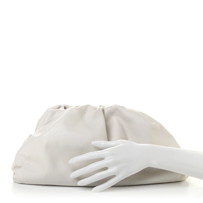 Bottega Veneta Smooth Butter Calf The Pouch Oversized Clutch Mist 3 of 12