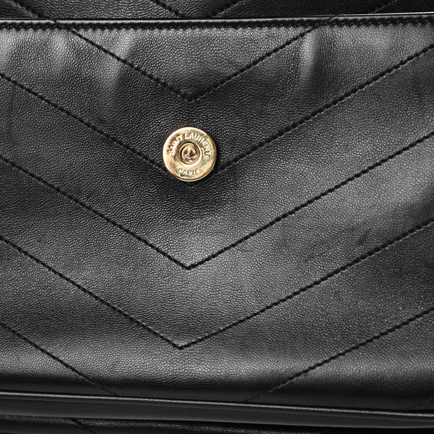 Lambskin Matelasse Monogram Medium Niki Chain Satchel Black