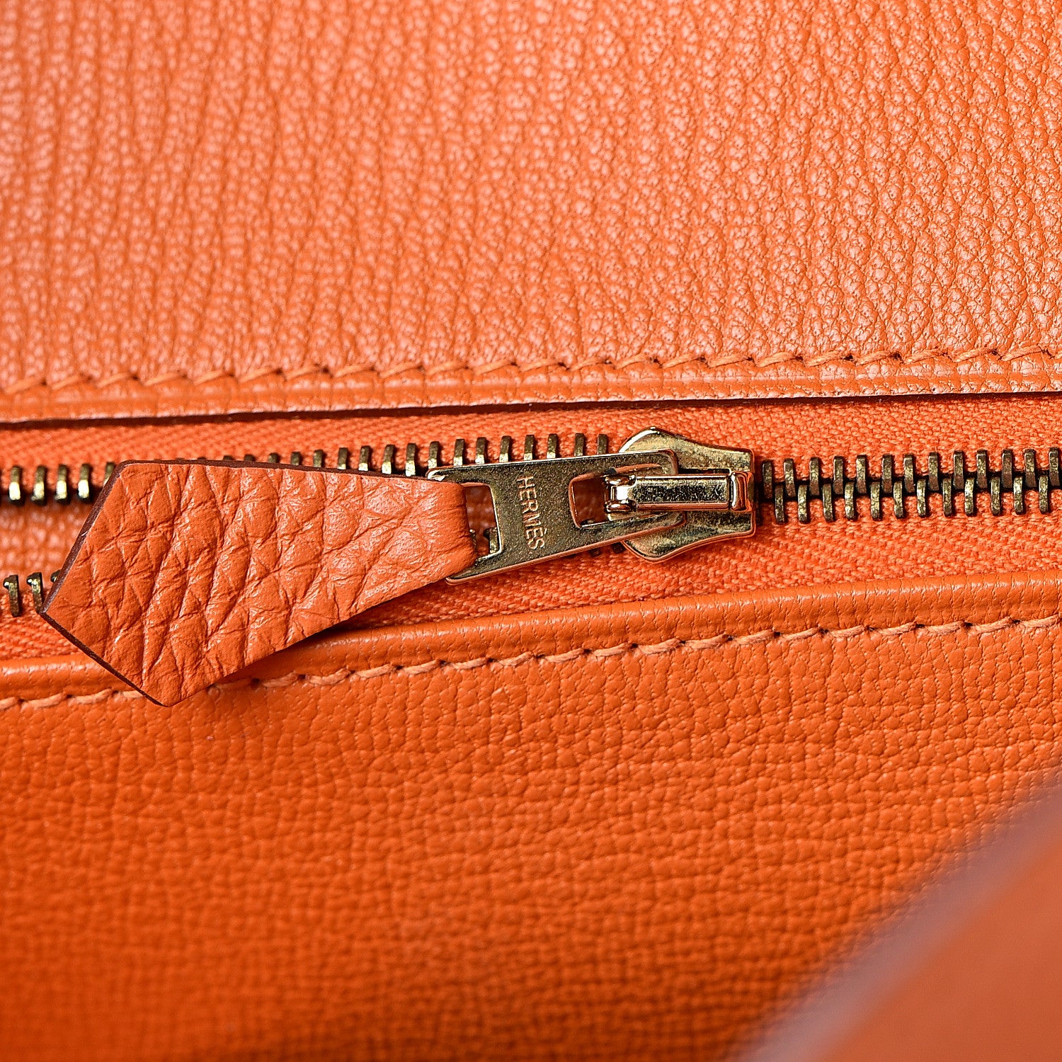 Hermes Togo Birkin 35 Orange 15 of 36