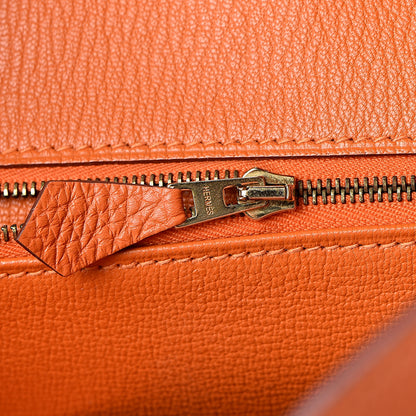Hermes Togo Birkin 35 Orange 15 of 36