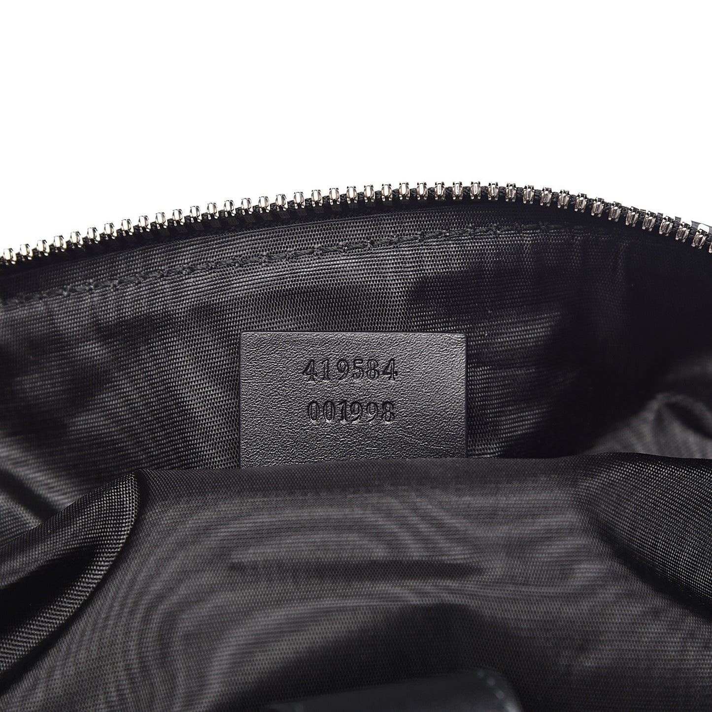 X SEGA Calfskin GUCCY Stars Dome Backpack Black Gold