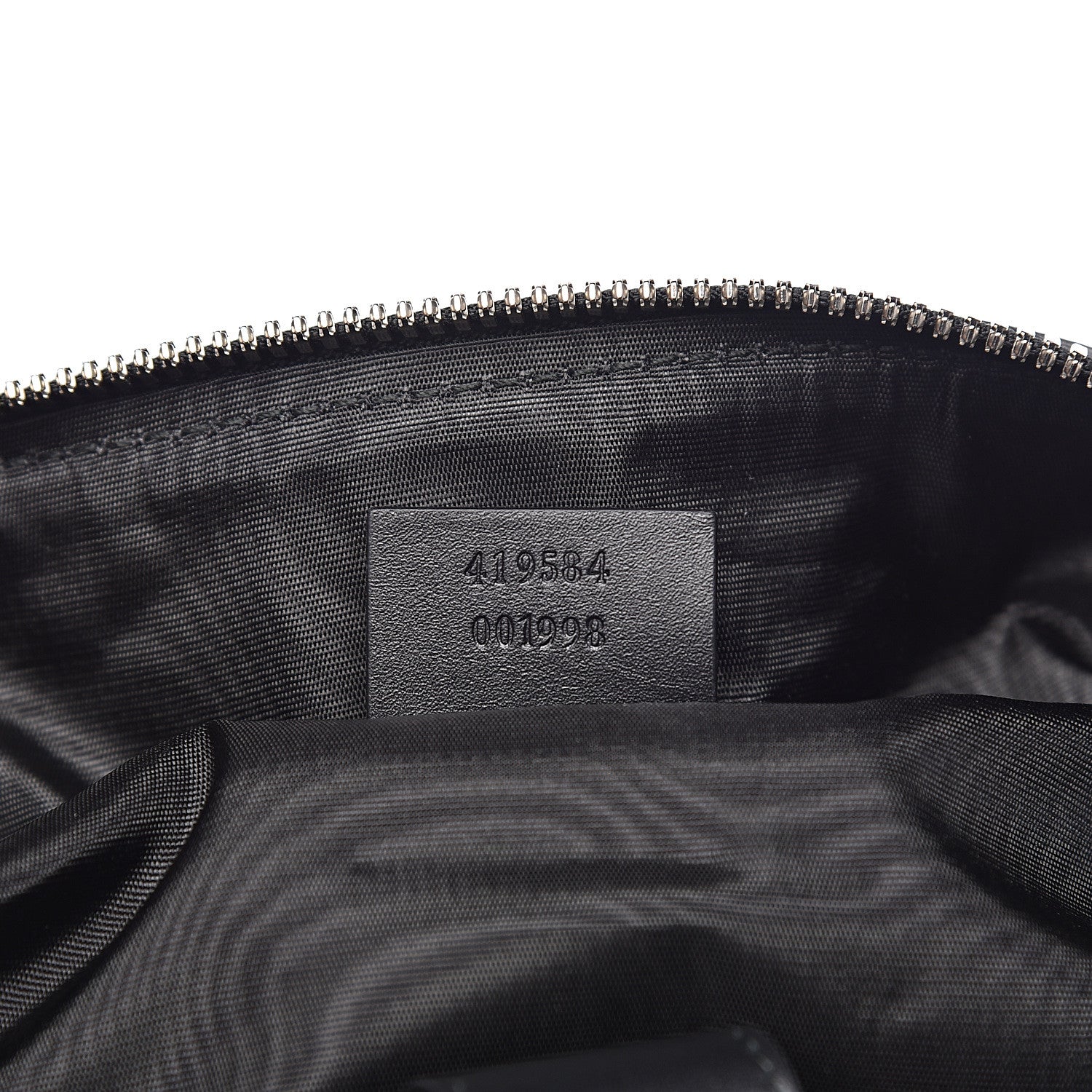 Gucci X SEGA Calfskin GUCCY Stars Dome Backpack Black Gold 9 of 11