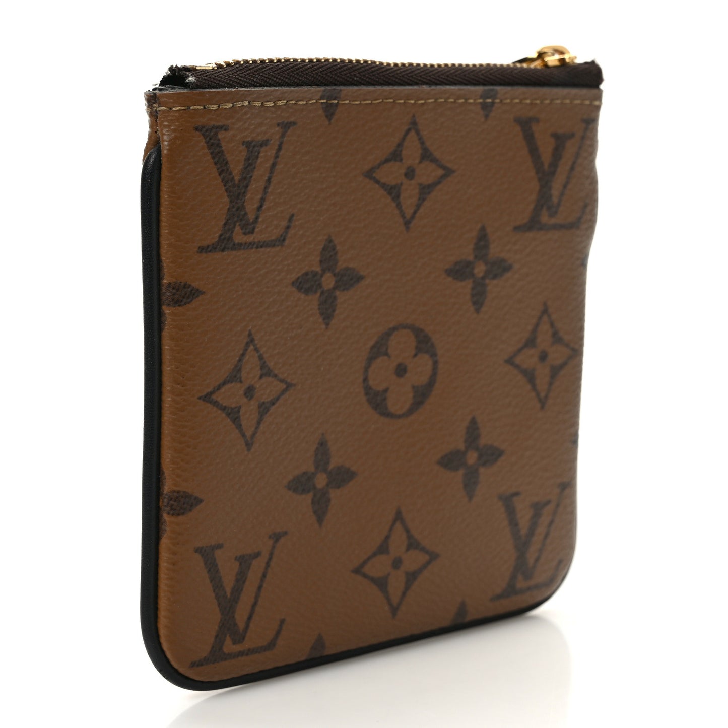 Reverse Monogram Trio Square Pouch