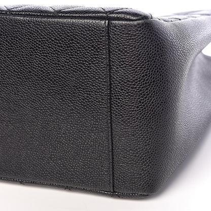 Chanel Caviar Quilted Grand Shopping Tote GST Black 16 of 18