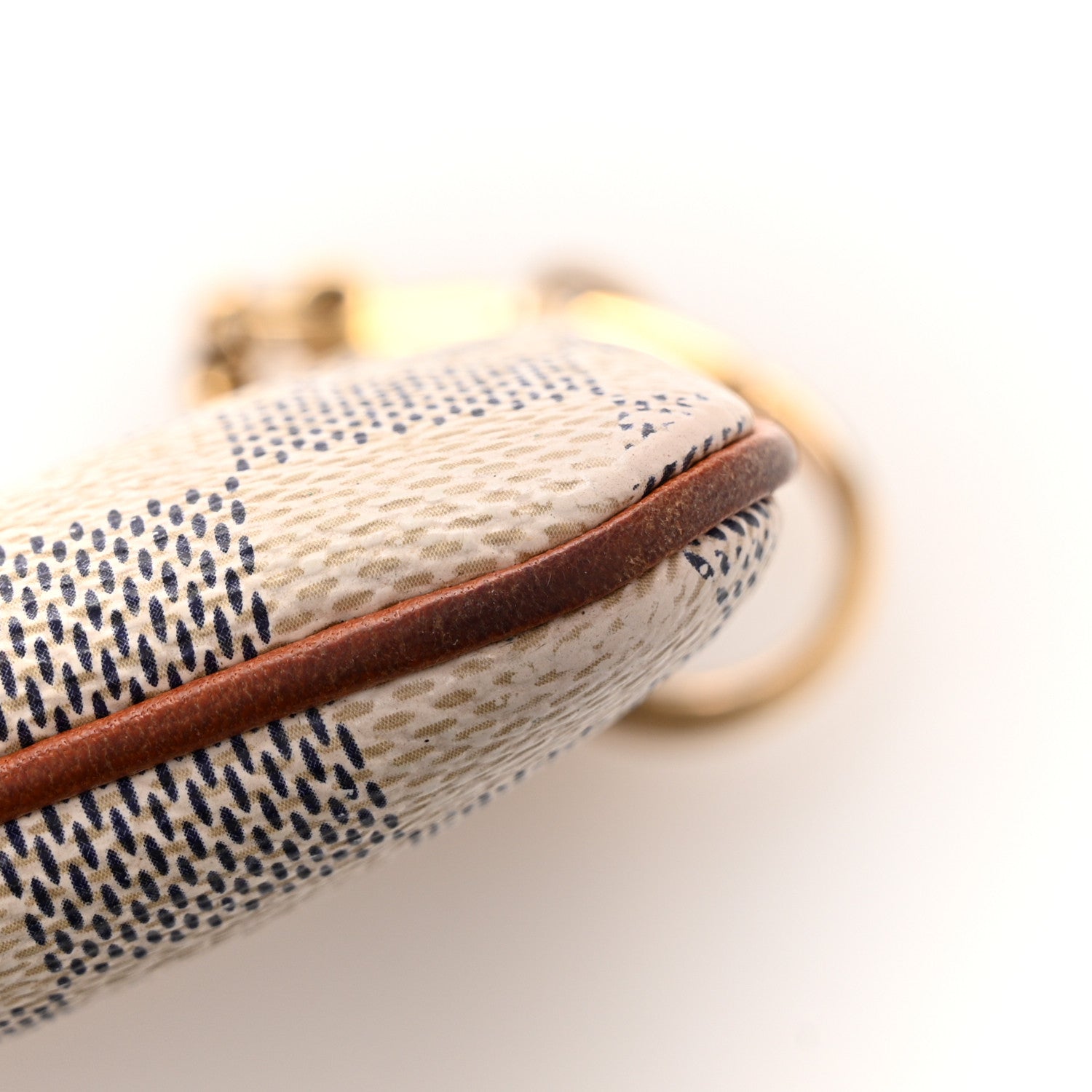 Louis Vuitton Damier Azur Pochette Milla MM 13 of 14